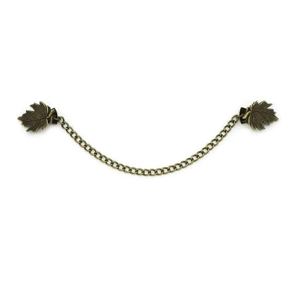 Clothing Accessories Retro Suit Brooch Grace Korean Gentleman Tassel Brooch Trend Fashion Suit Shirt Collar Chain For Men