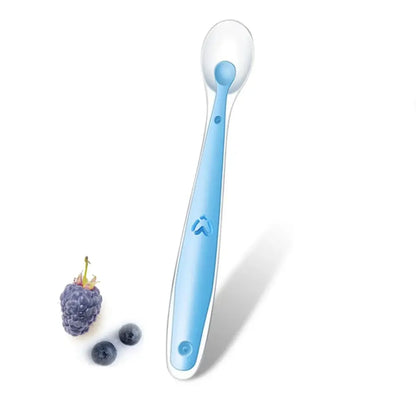 Baby Spoons Soft Silicone Toddler Complementary Food Feeding Training Spoon for Infants Soft Tip Spoon Children Stuff Tableware
