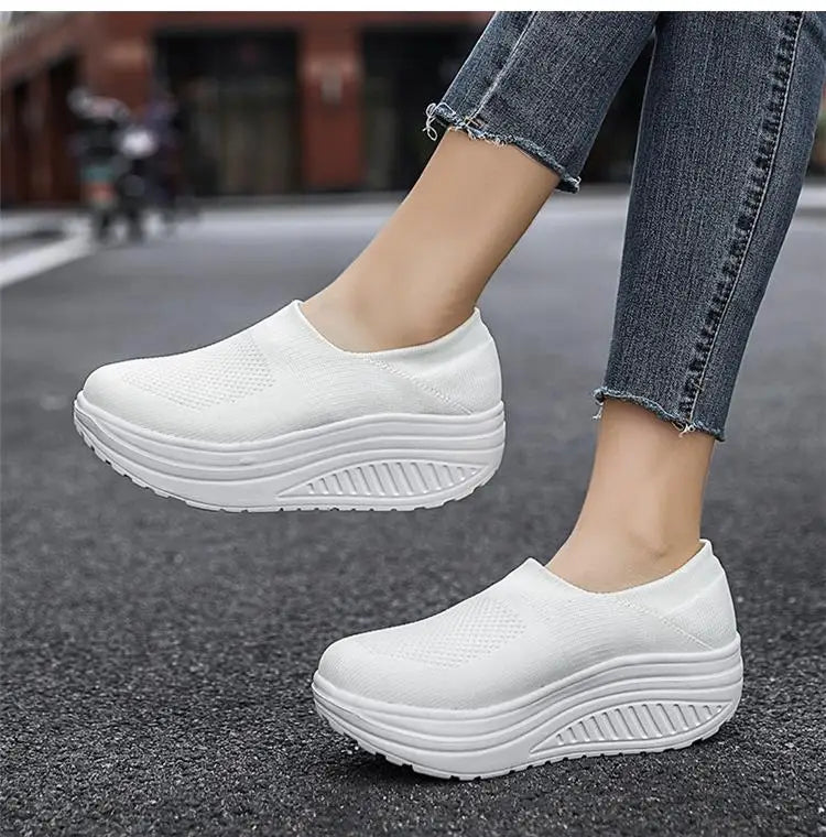 2024 Sneakers Shoes Women Footwear Platform Sneakers Trainers Shoes Ladies Loafers Chunky Sneakers Slip On Mujer Shoes Woman