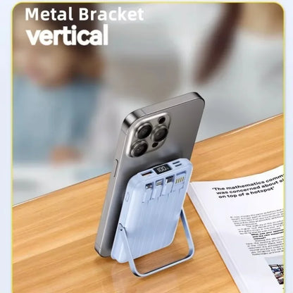 PD 20W Fast Charging 10000mAh Portable Phone Charger Power Station Power Bank Magnetic  Wireless Charger  Power bank