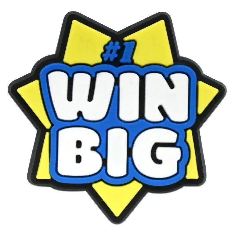 Cute Cheerleading Shoe Charms Decoration for Crocs Pin Accessories Charms Bracelet Wristband DIY Shoe Party Gifts