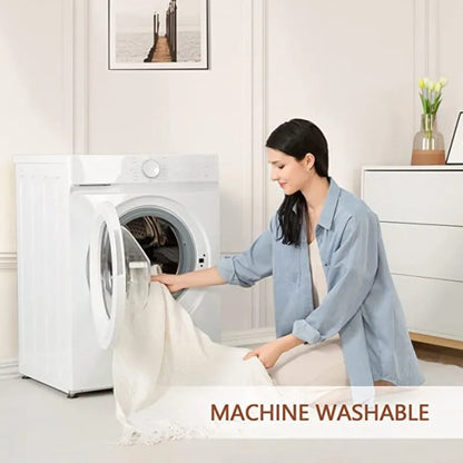 White Oversized Throw Blankets with Tassels 150x230cm Textured Knitted Boho Woven Big Blankets Bedspread Cover Manta Para Sofá