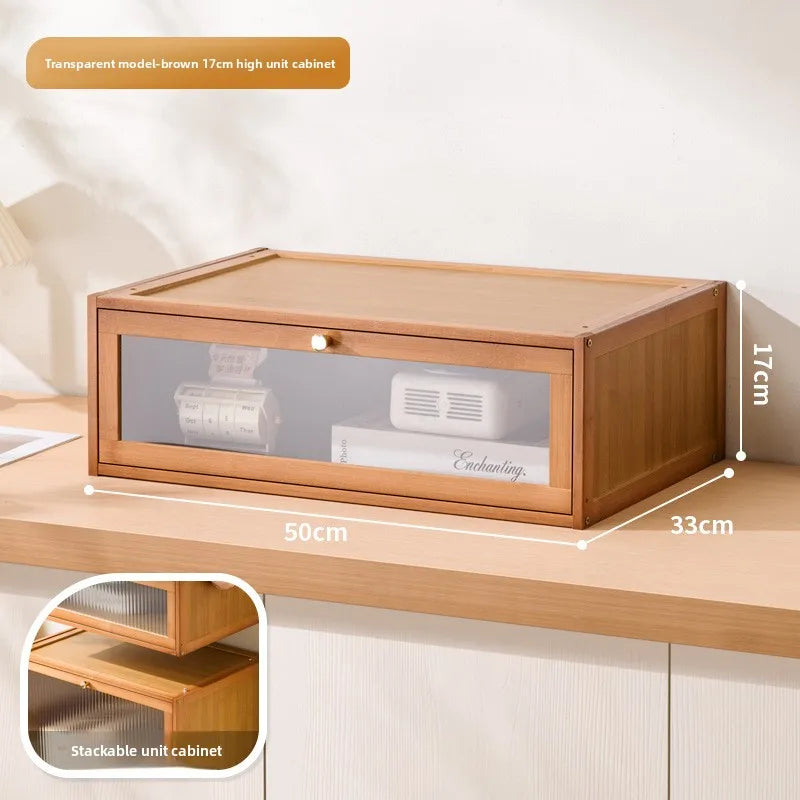 Solid wood bedside table locker small simple bedroom home 2025 new bedside shelf cabinet