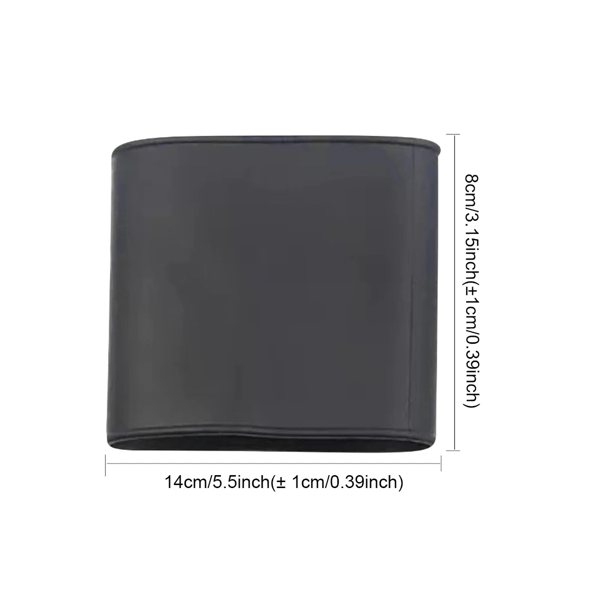 2pcs Non-Slip Silicone Soccer Sock Sleeves - Fit, Durable Grip for Athletes, Perfect for Football & Sports, Black - For Football