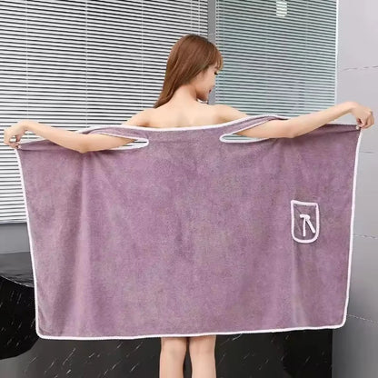 Womens Bath Towels Girls Wearable 135*80Cm Fast Drying Bathing Beach Spa Bathrobes Wash Clothing, Shower Bath And Gym Towel