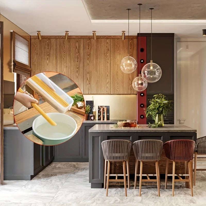 1pc Long Rectangular Food Storage Containers, Plastic Reusable Refrigerator Organizer Boxes Kitchen Accessories