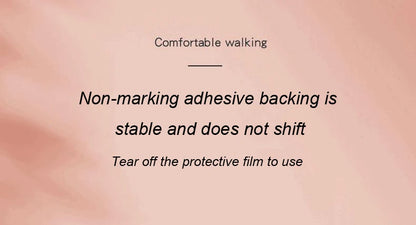 1 Pair Silicone Heel Stickers Heels Grips for Women Men Anti Slip Heel Cushions Non-Slip Inserts Pads Foot Heel Care Protector