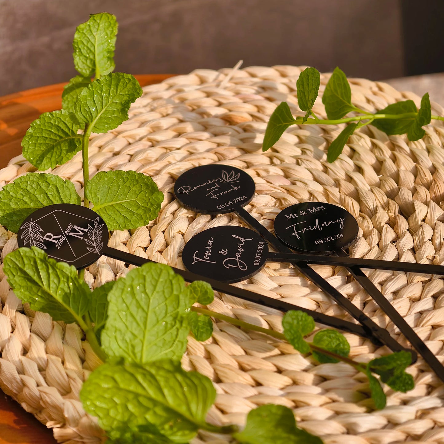 30/50/100pcs Custom Cocktail stirrers Personalised Drink Stirrers Wedding Decorations Baby Shower Swizzle Decoration Party Decor