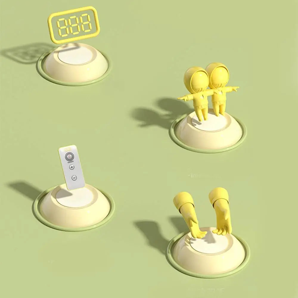 Digital Counter Electric Rope Skipping Machine Remote Control Training Toy Automatic Jump Rope USB Charging Adjustable Speed