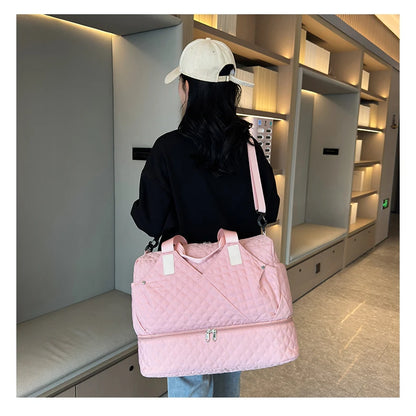 Large Capacity Travel Bags Luggage Organizer Bag Handbag Waterproof Portable Foldable Travel Clothes Storage Bag Shoulder Bags