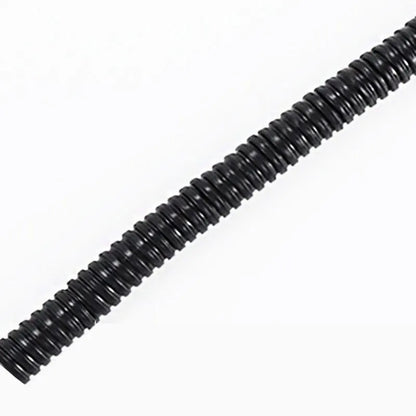 1pcs Door Loop Stainless Steel Metal Head Armored Cable Door Loop For Exposed Mounting