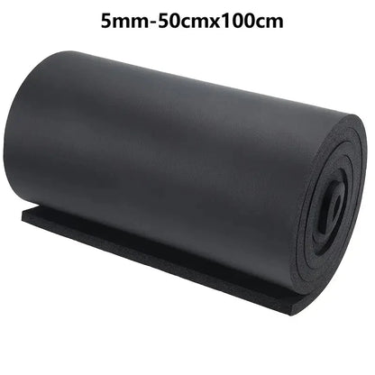 Self-adhesive Rubber Foam Roll Versatile Soundproofing Insulation Easy-Cut for DIY Ideal for Roofs Cars Noise Insulation Mats