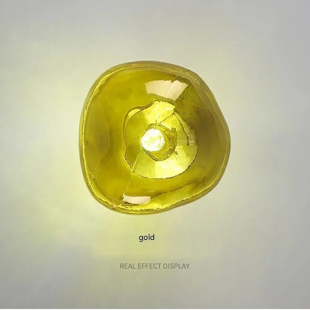 Lava Wall Lamp Glass Background Wall Decorative Nordic Living Room Lamp Bedroom Bedside Lamp Staircase Bar