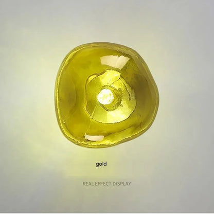 Lava Wall Lamp Glass Background Wall Decorative Nordic Living Room Lamp Bedroom Bedside Lamp Staircase Bar