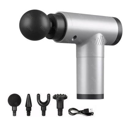 Portable Mini Fascia Gun Handheld Massage Gun Vibration Muscle Massager Deep Tissue Massager for Body Back Neck Leg Foot