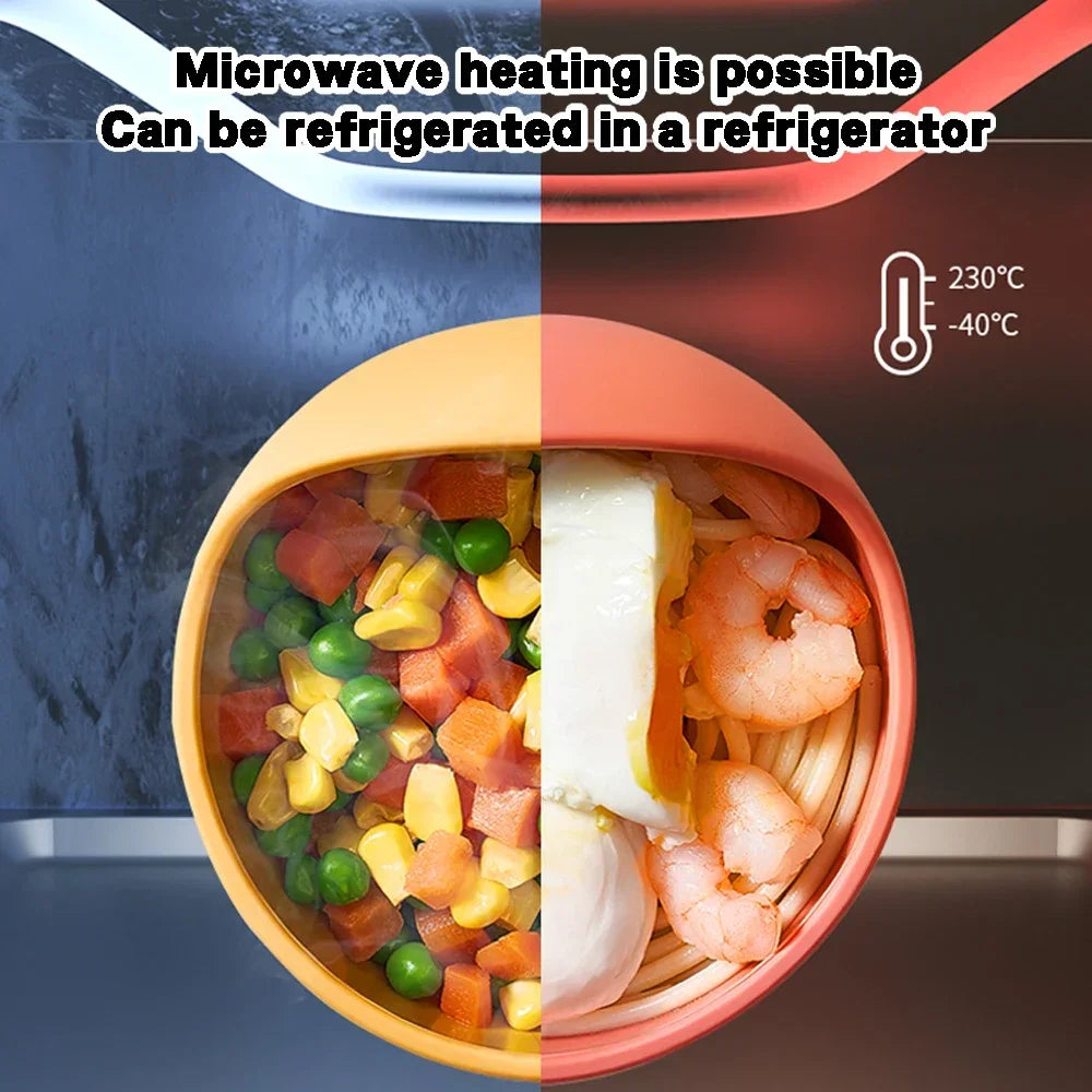 Children Silicone Suction Cup Bowl Feeding Tableware Infant Non-slip Training Learning to Eat Bowl Baby Complementary Bowl