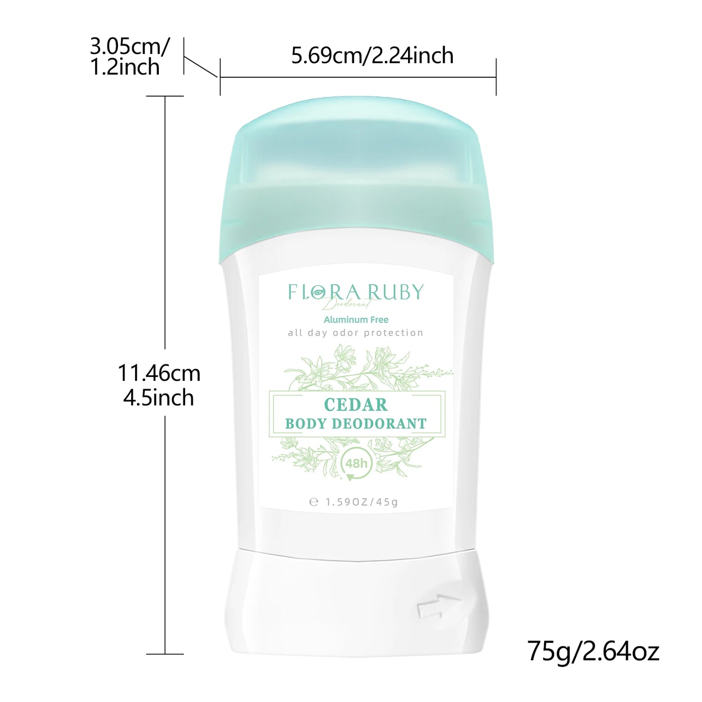 Men Sandalwood Deodorant Stick Anti Sweating Keep Drying Lasting Fragrance Remove Armpit Odor Underarm Refresh Sticks Refresh