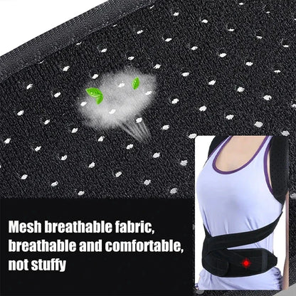 Adjustable Back Brace Posture Corrector Women Men Back Straightener Trainer for Scoliosis & Hunchback Correction, Spine Support