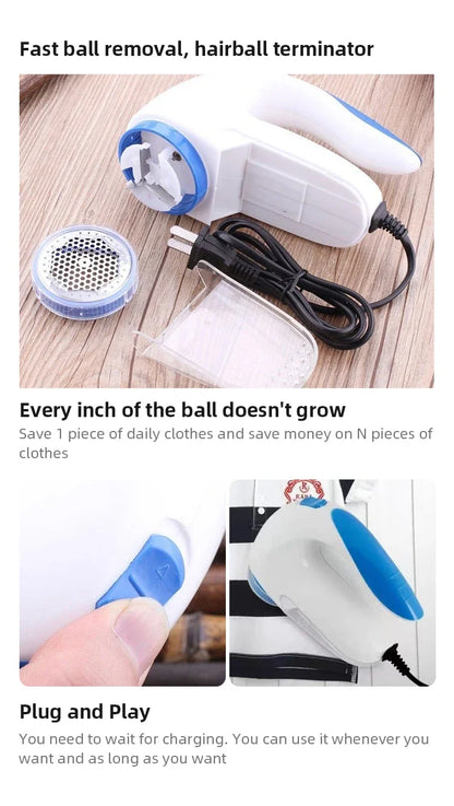 Electric Lint Remover  From Clothes Portable Fabric Shaver Cut Machine Pellet Remover for Sweater Shaver Clothes Carpets US/EU