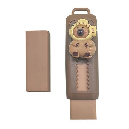 Kapibala push-pull eraser, suitable for drawing and design, office culture and educational supplies
