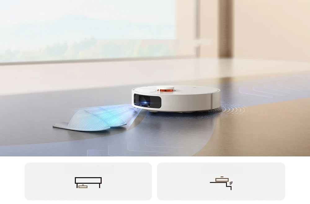 XIAOMI MIJIA OMNI 2 Robot Vacuum Cleaners C102CN Home Robot Vacuum Cleaners and Mop Combo APP Control Self Cleaning Empty Dock