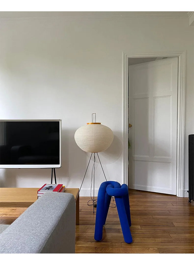 Akari Noguchi Yong Floor lamp Rice Paper Lantern Floor light for Living Room Sofa Bedroom LED Japanese Tripod Floor Lamp
