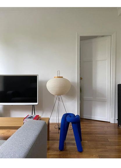 Akari Noguchi Yong Floor lamp Rice Paper Lantern Floor light for Living Room Sofa Bedroom LED Japanese Tripod Floor Lamp