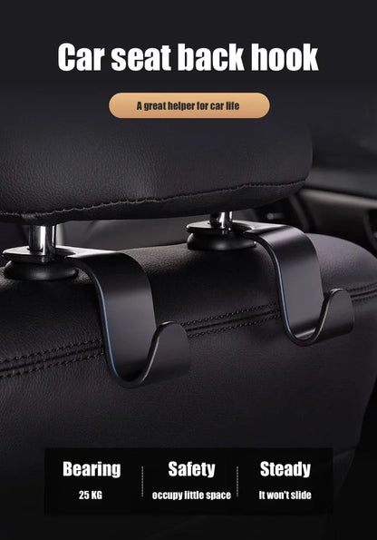 Car headrest hooks Multi-functional seat hooks Car storage equipment Car interior accessories