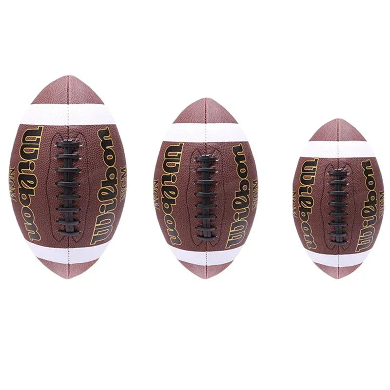 American Football Soccer Rugby Association Football Footy Ball Size 3 6 9 Sports Football Adult Kid Group Training Game Supplies