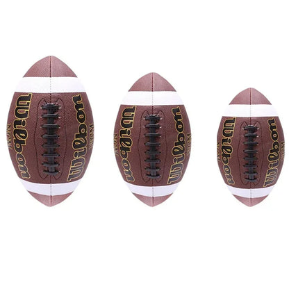 American Football Soccer Rugby Association Football Footy Ball Size 3 6 9 Sports Football Adult Kid Group Training Game Supplies