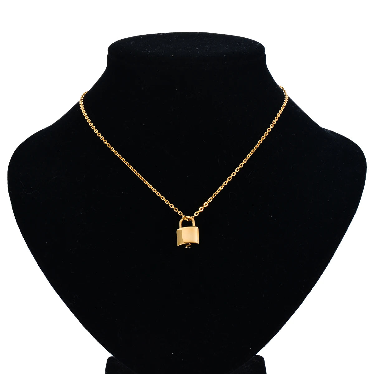 New Style Stainless Steel Small Pad Lock Cremation Ashes Urn Necklace Jewelry Keepsake Pendant Lock Memorial Jewelry