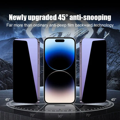 3pcs Anti-blue Light Privacy protector film for iPhone 15 Pro Max 14 Plus 11 12 Mini 13 X XR XS tempered glass phone screen