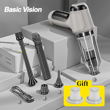 Car Vacuum Cleaner Auto Robot Wireless Cleaning Machine Automotive Car Accessories Home Appliance Tools  Strong Suction Cleaners