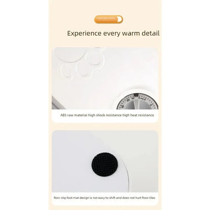 Automatic Pet Feeder Wet Dry Food Smart Timed Meal Dispenser Freshness Preservation Dual Trays Anti-Jamming Easy-Clean Cats Dogs