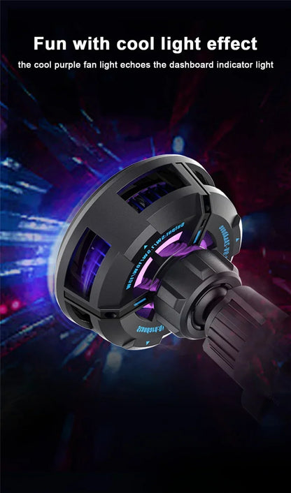 Car Wireless Charger Cooling Magnetic Car Phone Holder Mount Fast Car Charging Stand for Macsafe iPhone 15 14 13 12 Pro Max Mini