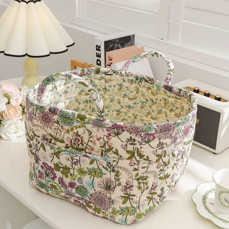 Large Capacity Fabric Storage Baskets Laundry Baskets with Easy Carry Handles Laundry Hampers