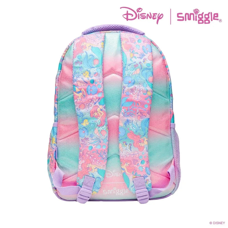 Disney Smiggle Mermaid School Bag Children Stationery Student Pen Case Student Pen Case Lunch Bag