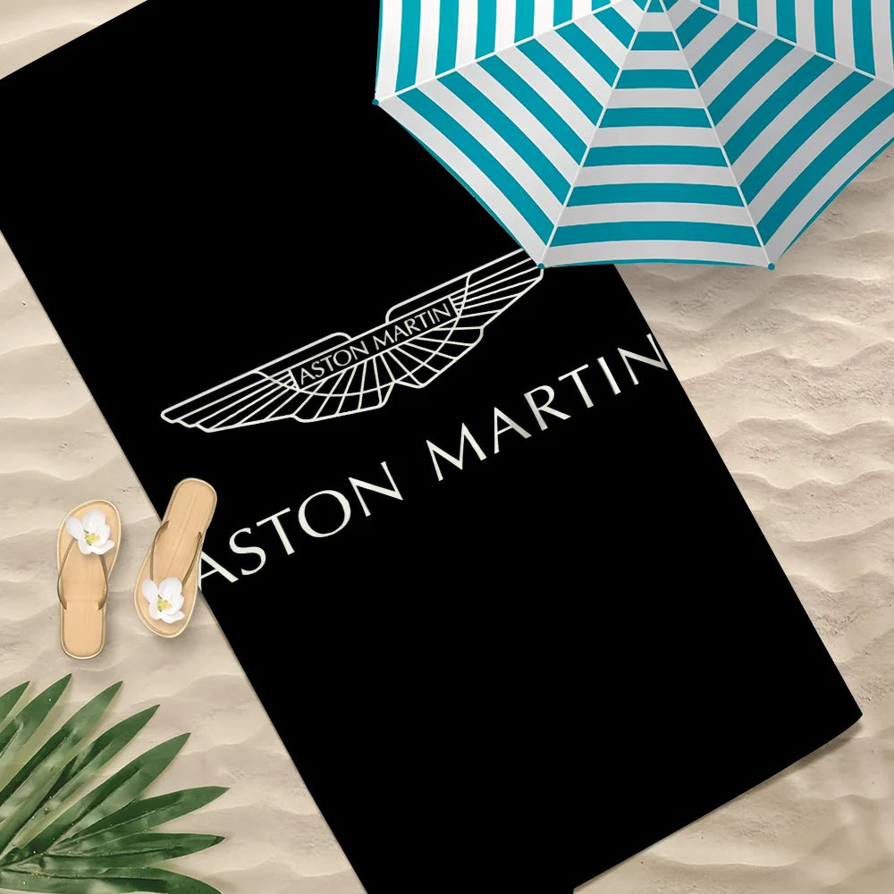 A-aston car M-mar-tin Towel Beach Quick Dry Soft Pool Towels Gift for Travel Gym Shower Camping sports