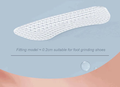 Upgrade Silicone Heel Stickers Heels Grips for Women Men Anti Slip Heel Cushions Non-Slip Inserts Pads Foot Heel Care Protector