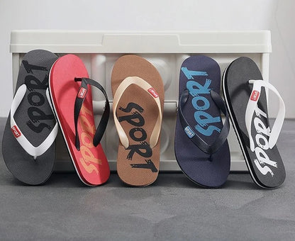 Flip Flops Slippers for Men Outdoor Beach Sandals Man Designer Luxury Fun Elegant Original Low Price 2025 Fashion Trend Shoes