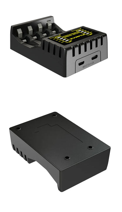 4 Slot Battery Charger For AAA/AA Rechargeable Batter Charger With LED Indicator Charger Cable For AA/AAA Ni-MH/Ni-Cd Batteries