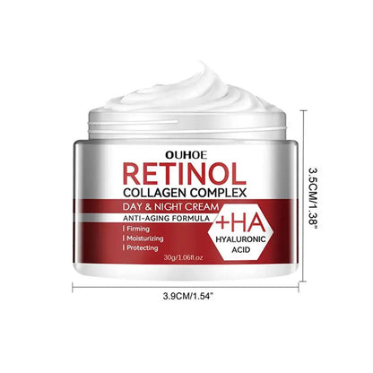 1/2/3PCs Retinol Cream For Face & Under Eye, Retinol Collagen Facial Moisturizer Fight Aging Brightening Hydrating Night Cream