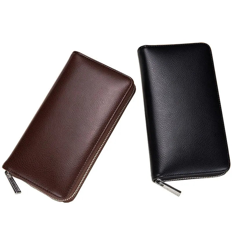 Women RFID Blocking Wallet Genuine Leather Anti Theft 36 Card Holders Women Wallets With Phone Case Clutch Bags Coin Purse Girl