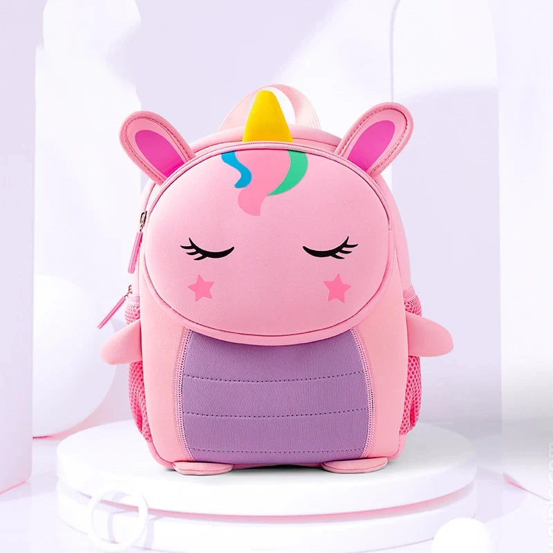 Fashion Children School Bags 3D Biomimetic Animal Kids Backpack Kindergarten Boys and Girls School Bags Mini Backpack Book Bag