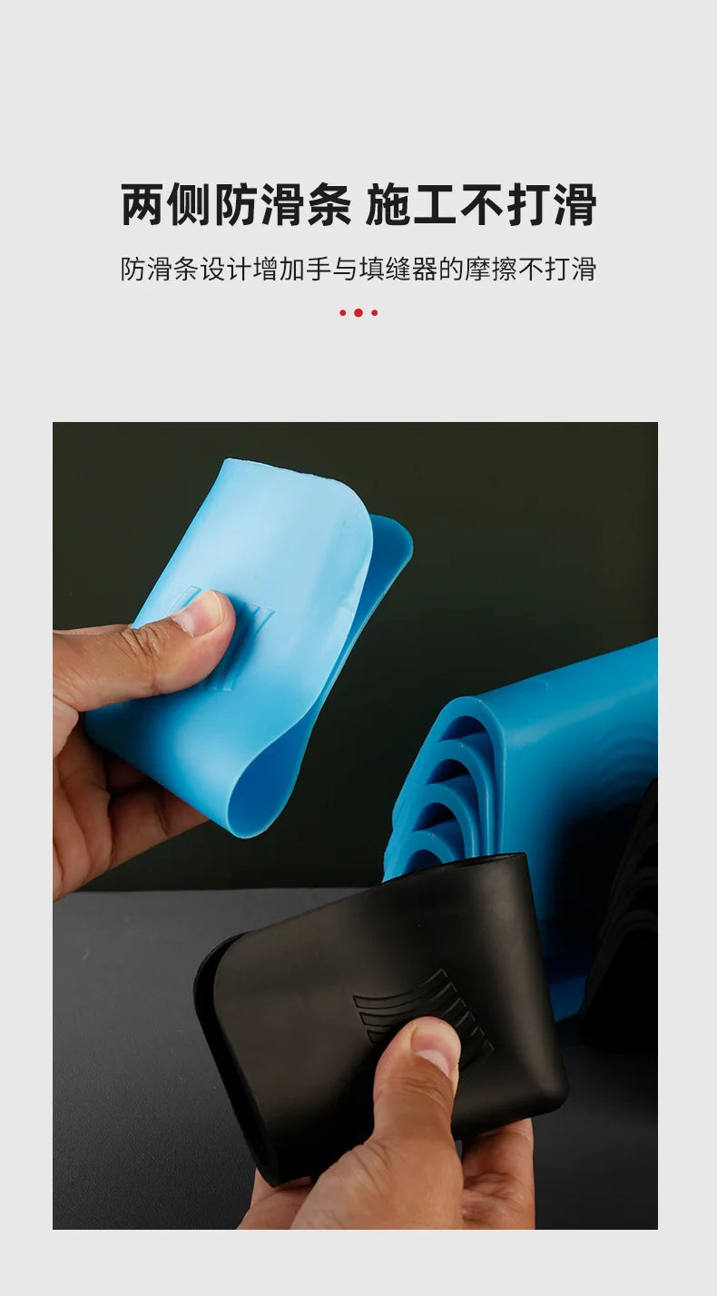 Caulking Finisher Tool Floor Sealant Smooth Scraper Tile Grout Finisher Hand Tool Polyurethane Caulking Accessories Paint Edgers