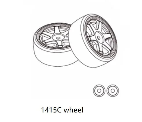 MJX Hyper Go spare parts 14303 1/14 R/C cars/Trucks original replacement spare parts CVD Joint Drive Shaft/ Differential