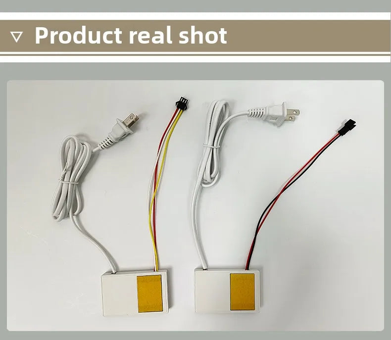 Salon Smart Mirror Light Sensor Switch Set 12V LED Light Bathroom Mirror Touch Switch Dimmer