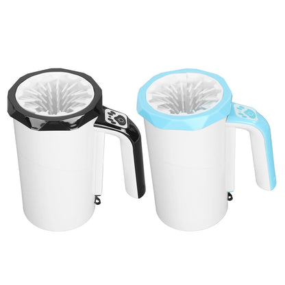 Automatic Dog Paw Cleaner Powerful Rechargeable Dog Paw Washer Cup Hands  Multifunction Silicone  for Large Dogs