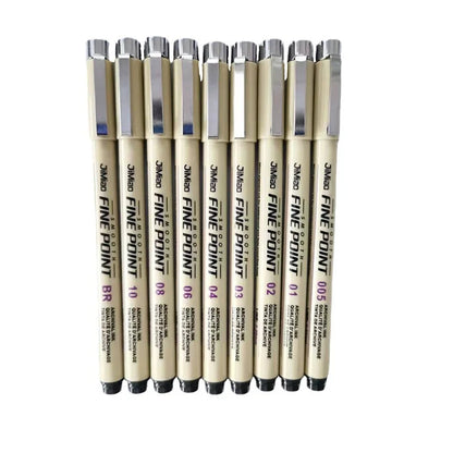 Line Drawing Pen Art Pigment Ink Drawing Waterproof Art Architecture School Supplies Paint Brushes Pinceles Painting Supplies