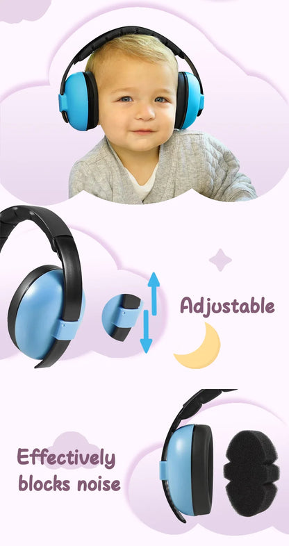 Baby Anti Noise  Headphones Children Sleep Ear Stretcher Baby Ears Protection Children Earmuffs Sleeping Earplugs Child Earmuff